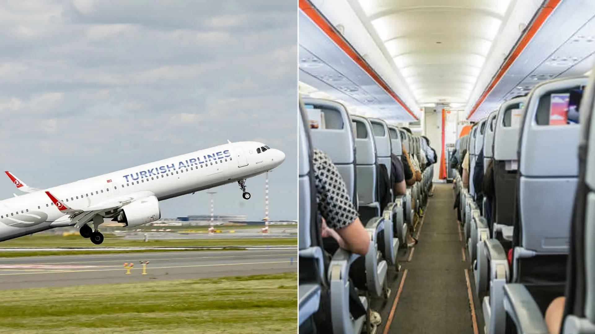 Turkish Airlines lietadlo cestujúci