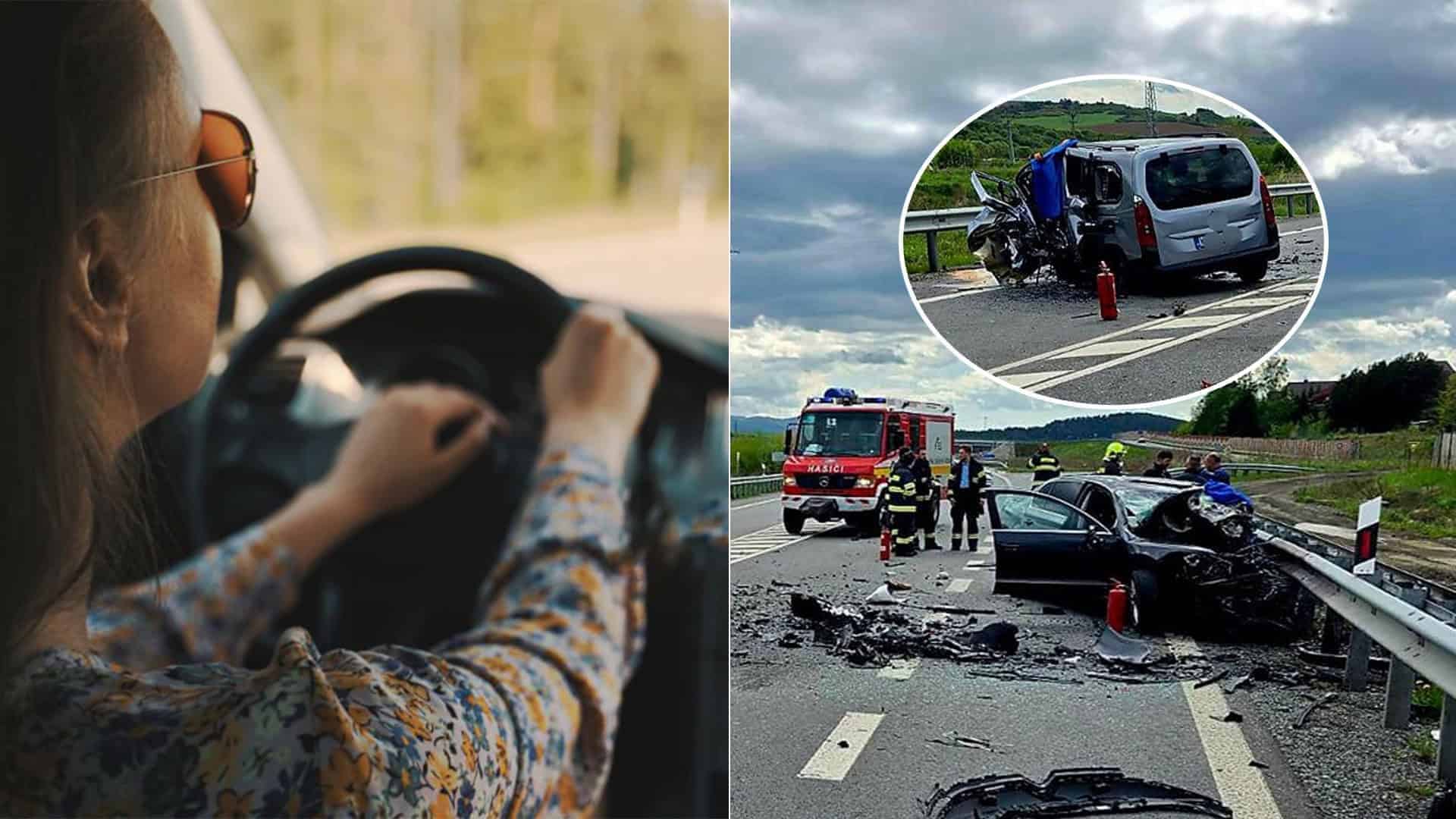 nehoda pri obci Plavnica autá, žena