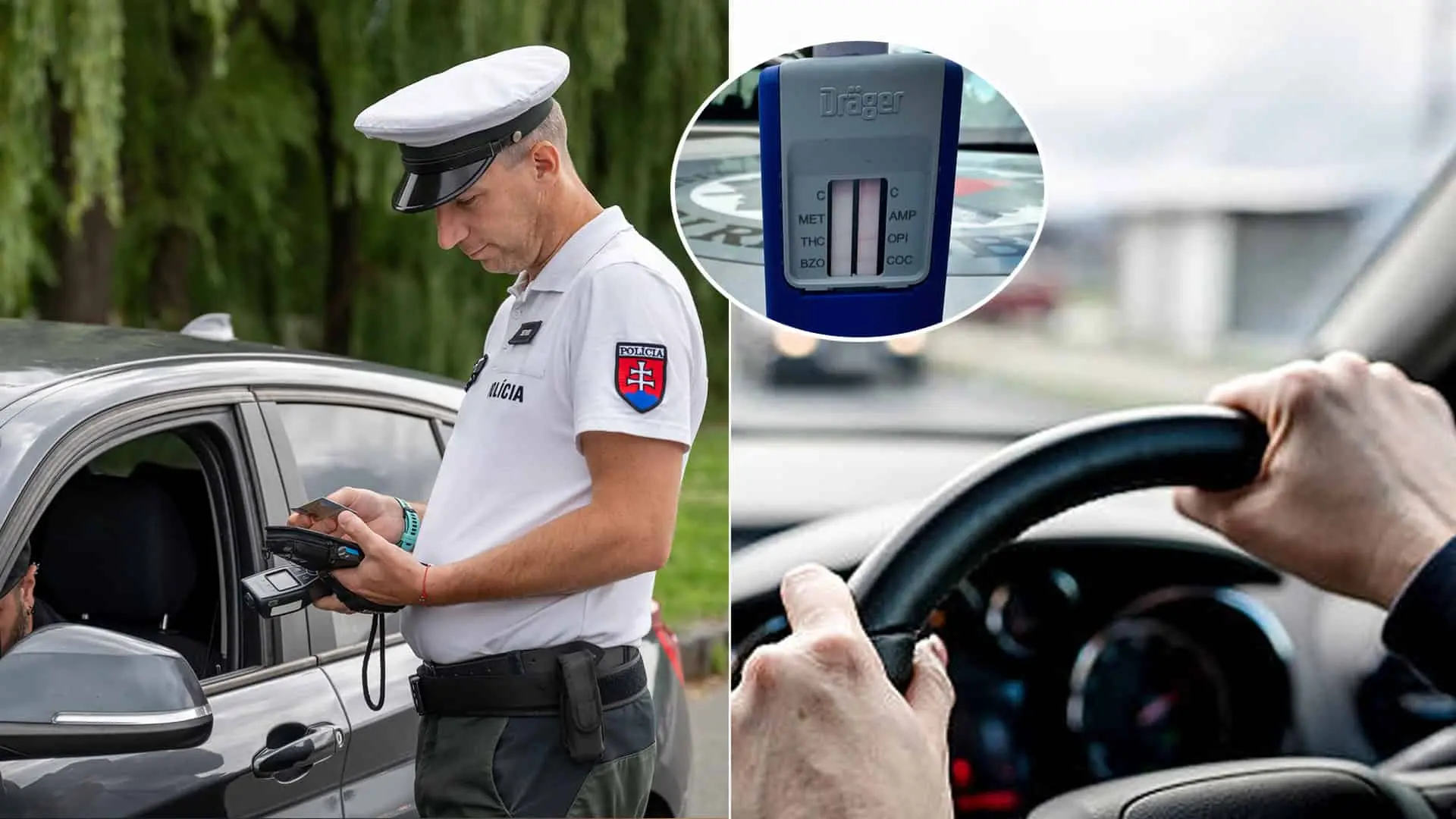 policajt vodič drogy