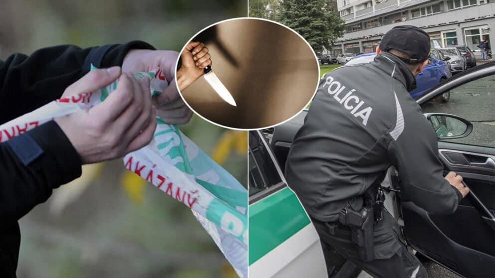 polícia nôž