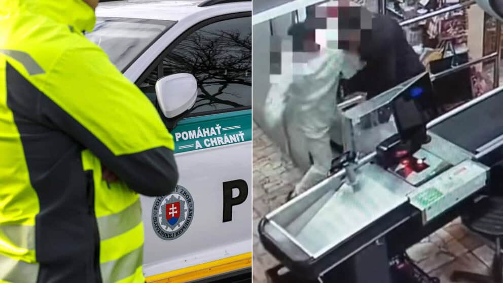 polícia útok obchod SBS-kár