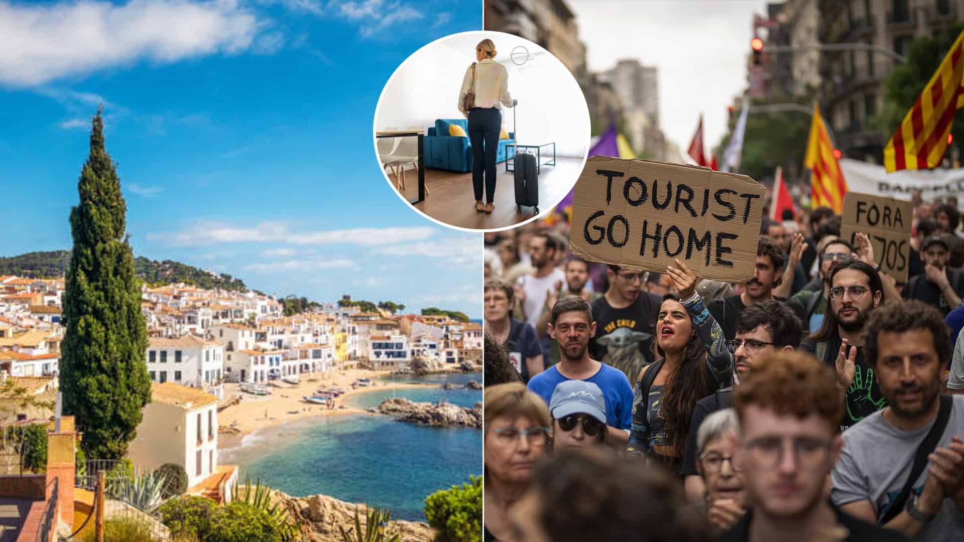 Španielsko protest proti turizmu