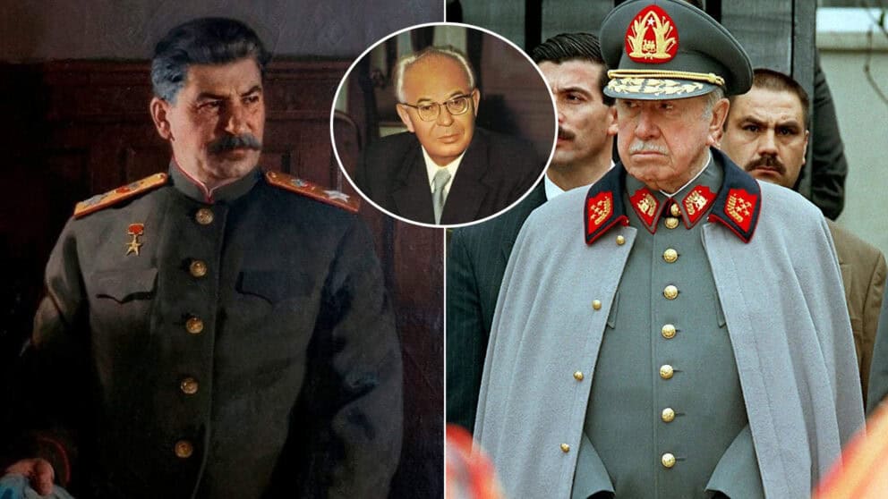 Stalin Husák Pinochet