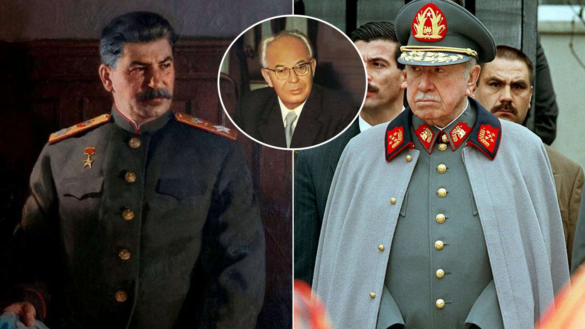 Stalin Husák Pinochet