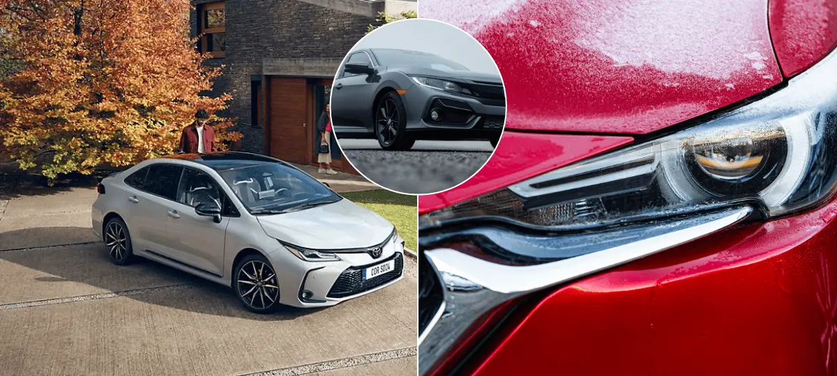 Toyota, Mazda, Honda