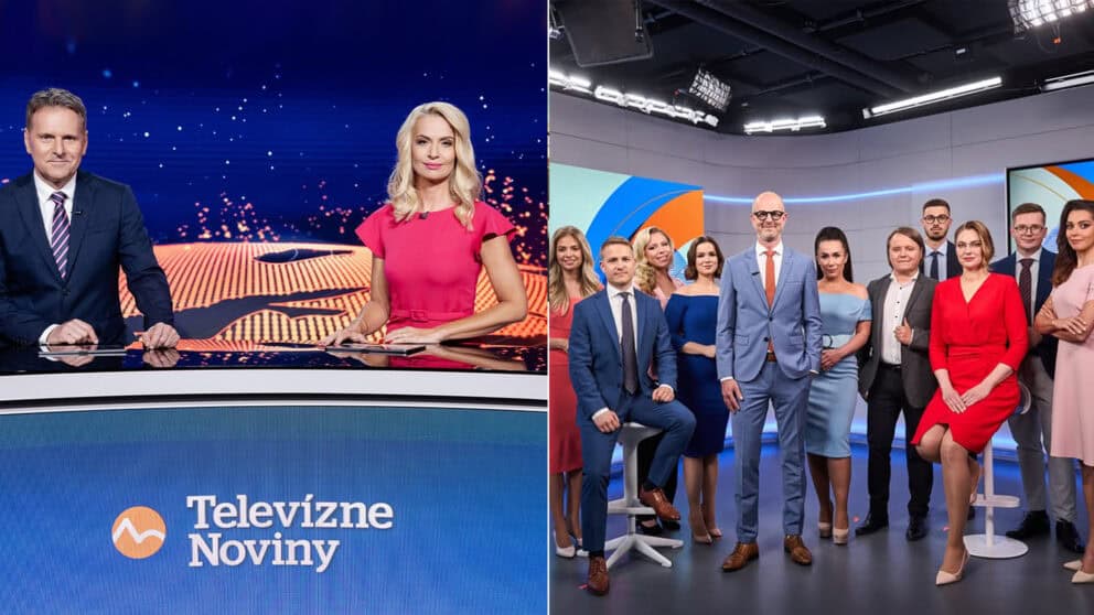 Televízne noviny redakcia projektu TN LIVE