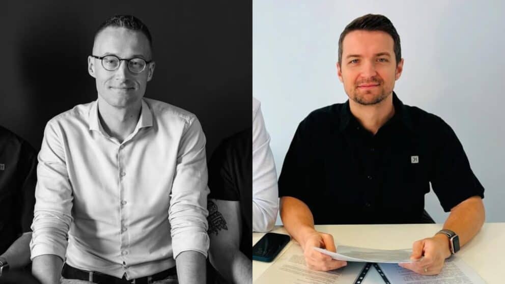 Michal Kovačič a Viktor Vincze.