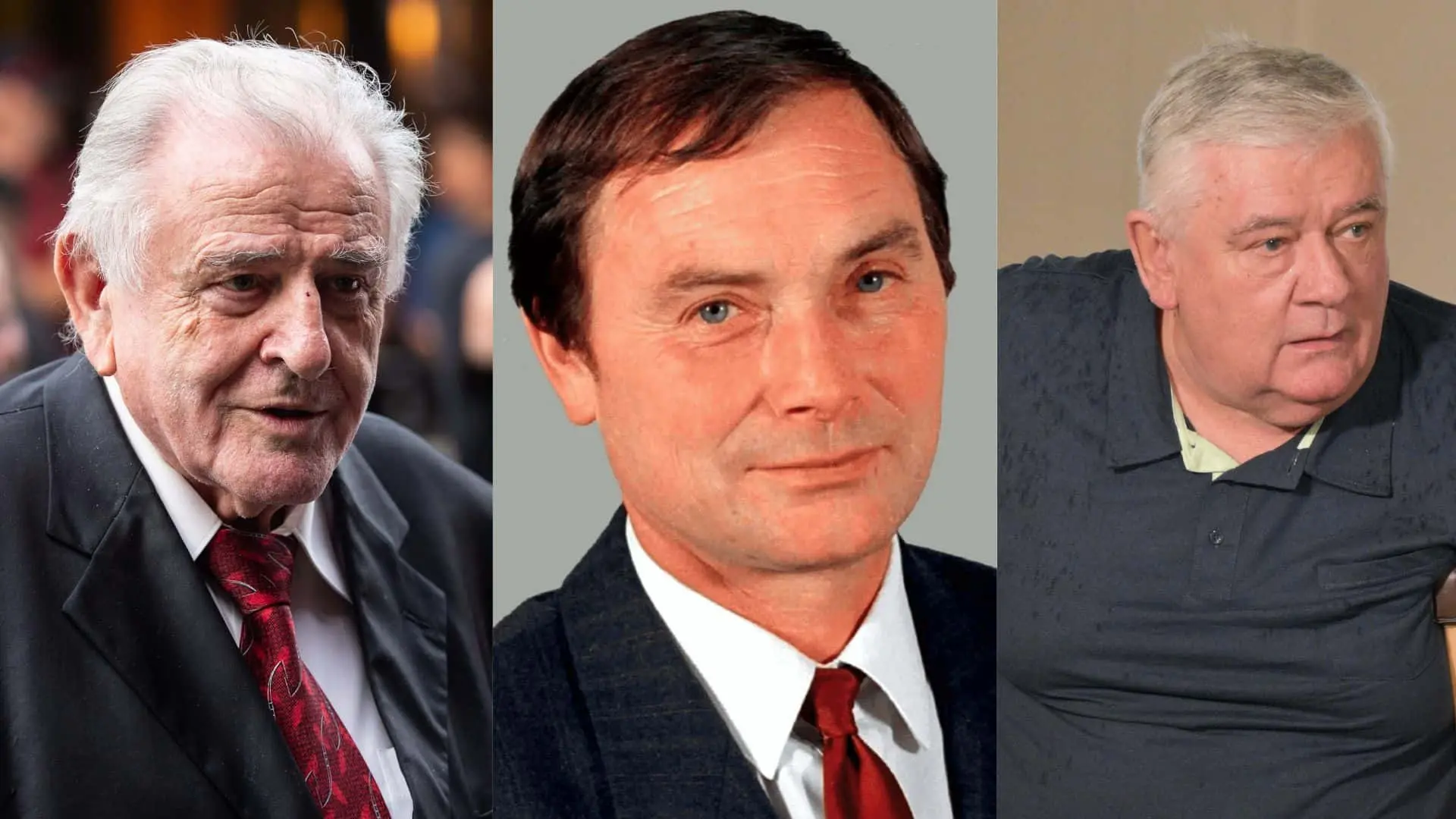 Vladimír Mečiar (vľavo) a Ján Slota (vpravo) sa pohrebu nezúčastnili.