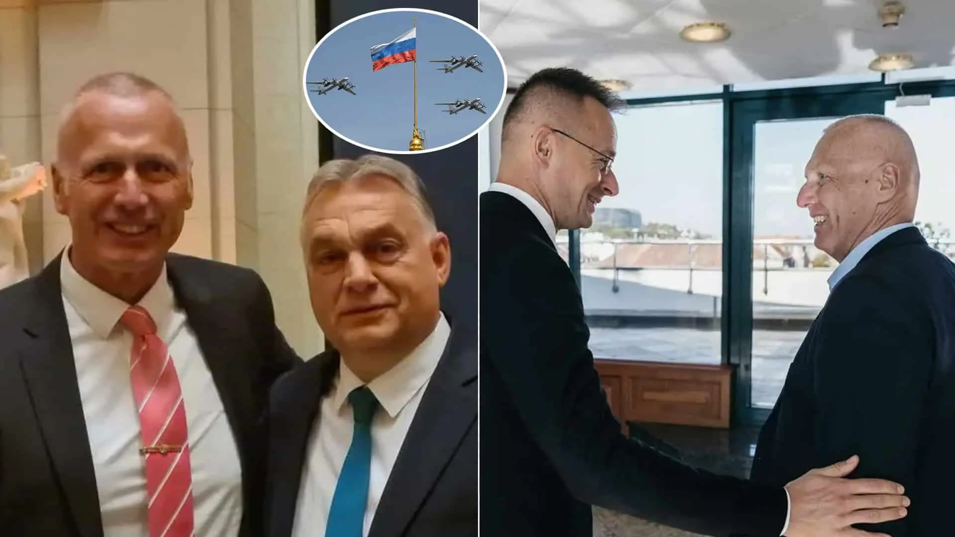George Spöttle Orban Szijjártó
