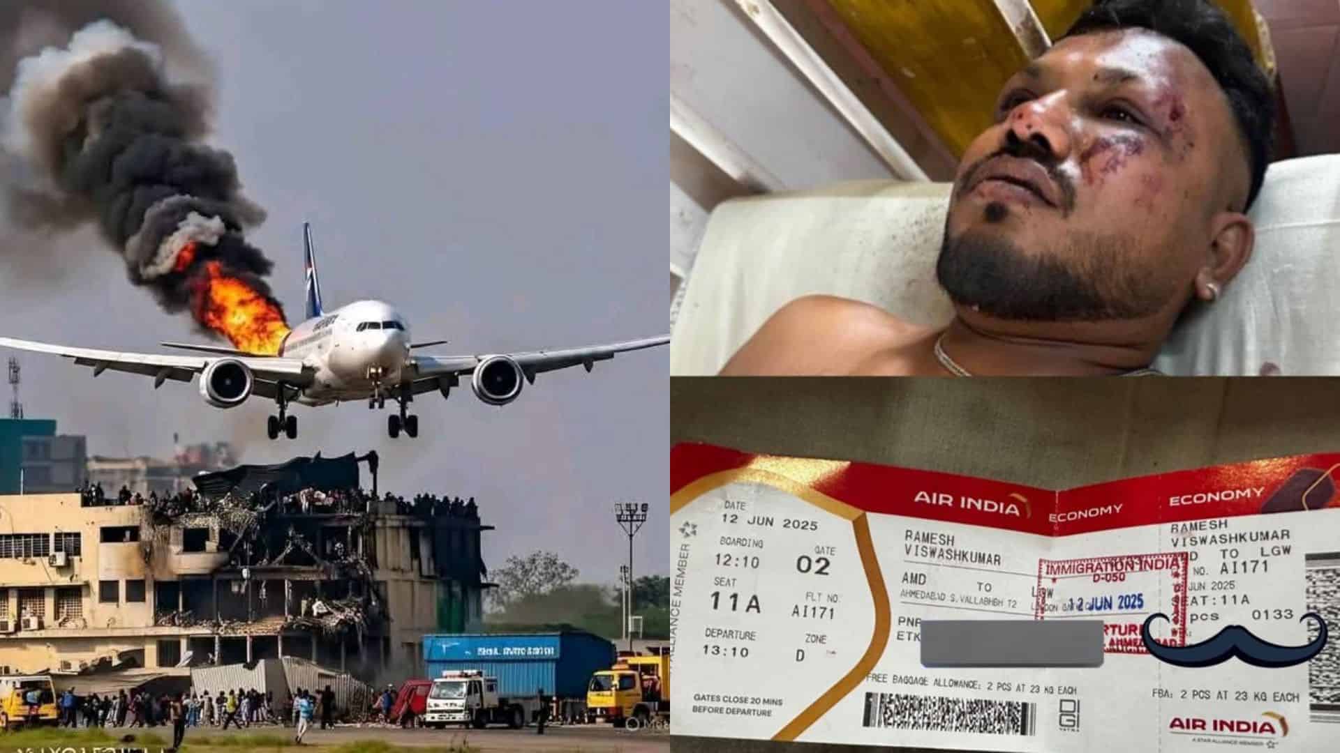 Z havárie letu AI 171 spoločnosti Air India v Ahmedabáde vyplynul mimoriadny príbeh o prežití. Vishwash Kumar Ramesh, sedadlo 11A, bol potvrdený ako jediný, kto prežil haváriu Boeingu 787 smerujúceho do Londýna, ktorý tragicky havaroval krátko po štarte.