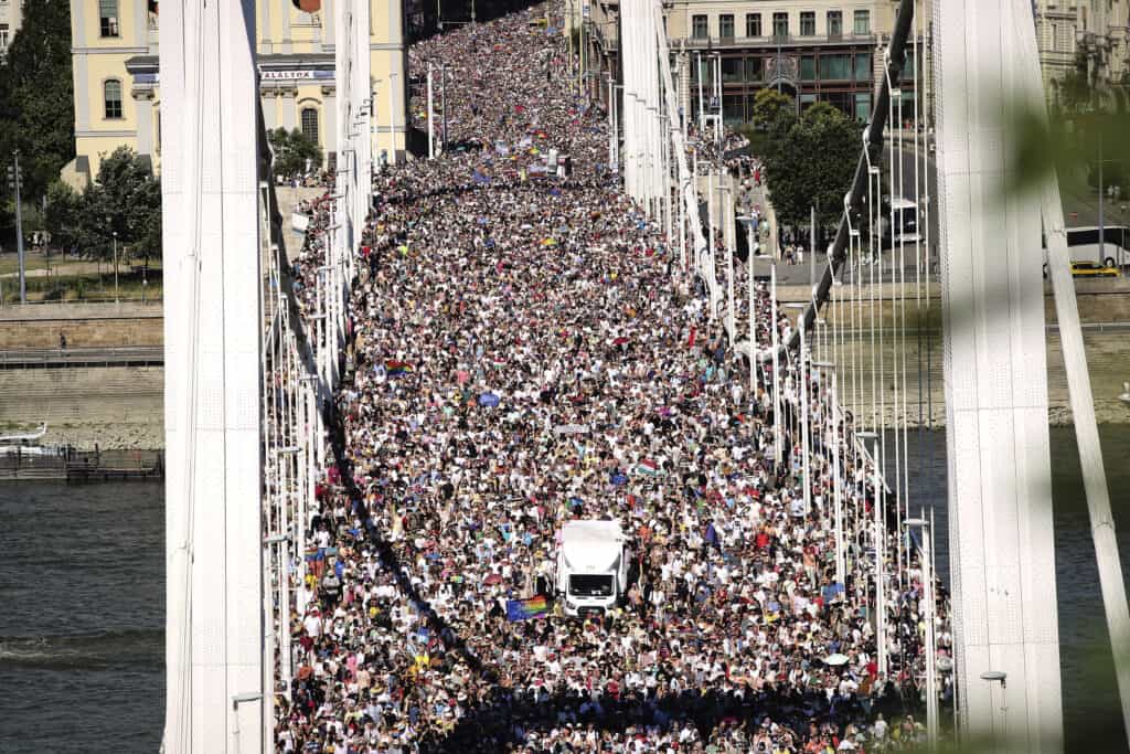 Budapešť Pride, dúhový pochod