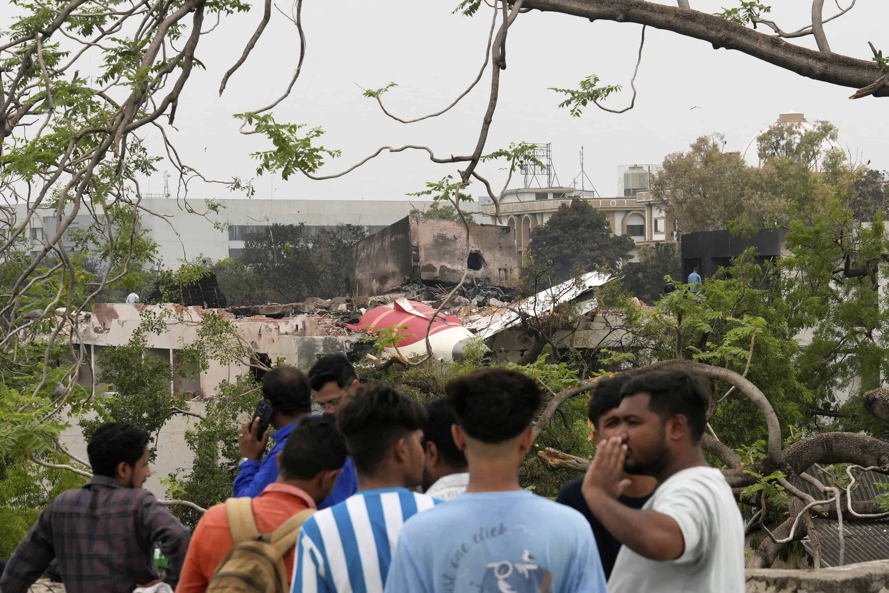 India havária lietadla
