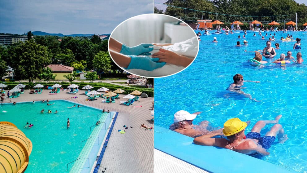 Kúpalisko Vadaš chlapec nemocnica