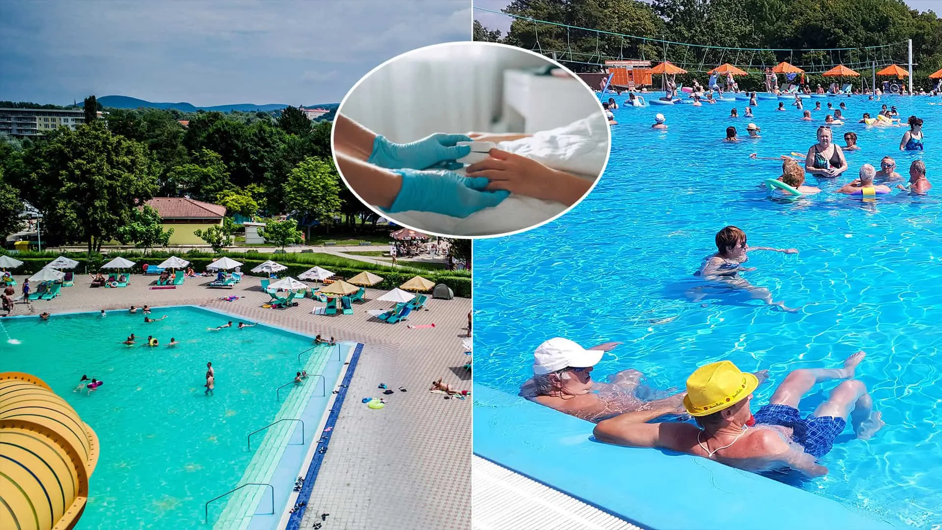 Kúpalisko Vadaš chlapec nemocnica