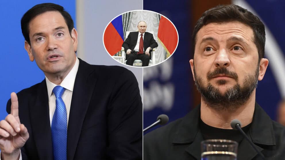 Marco Rubio, Zelenskyj a Putin