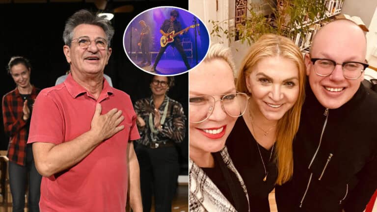 Miro Noga, Laco Lučenič a Kateřina Kornová
