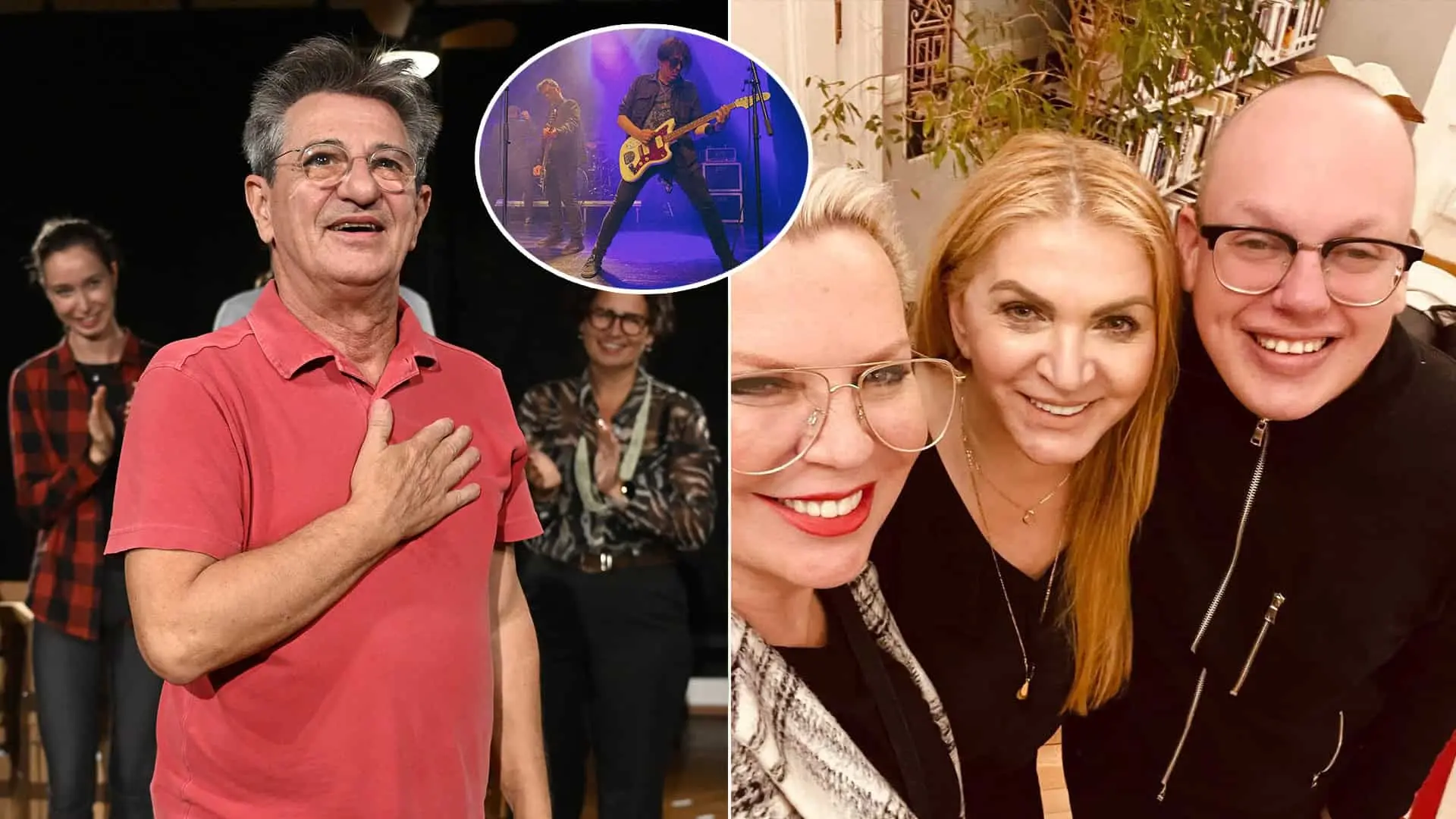 Miro Noga, Laco Lučenič a Kateřina Kornová