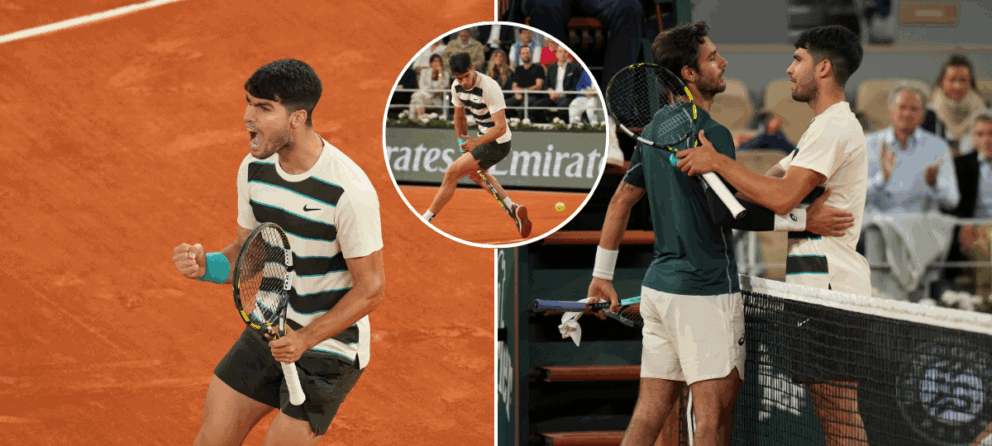 Roland Garros, French Open, Carlos Alcaraz, Lorenzo Musetti, semifinále, dvojhra