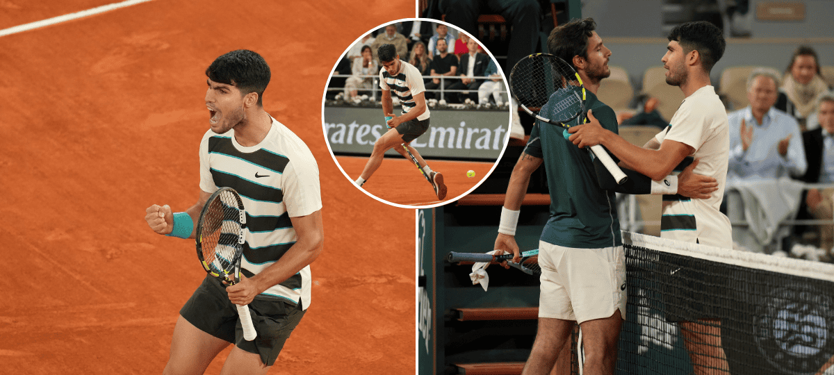 Roland Garros, French Open, Carlos Alcaraz, Lorenzo Musetti, semifinále, dvojhra
