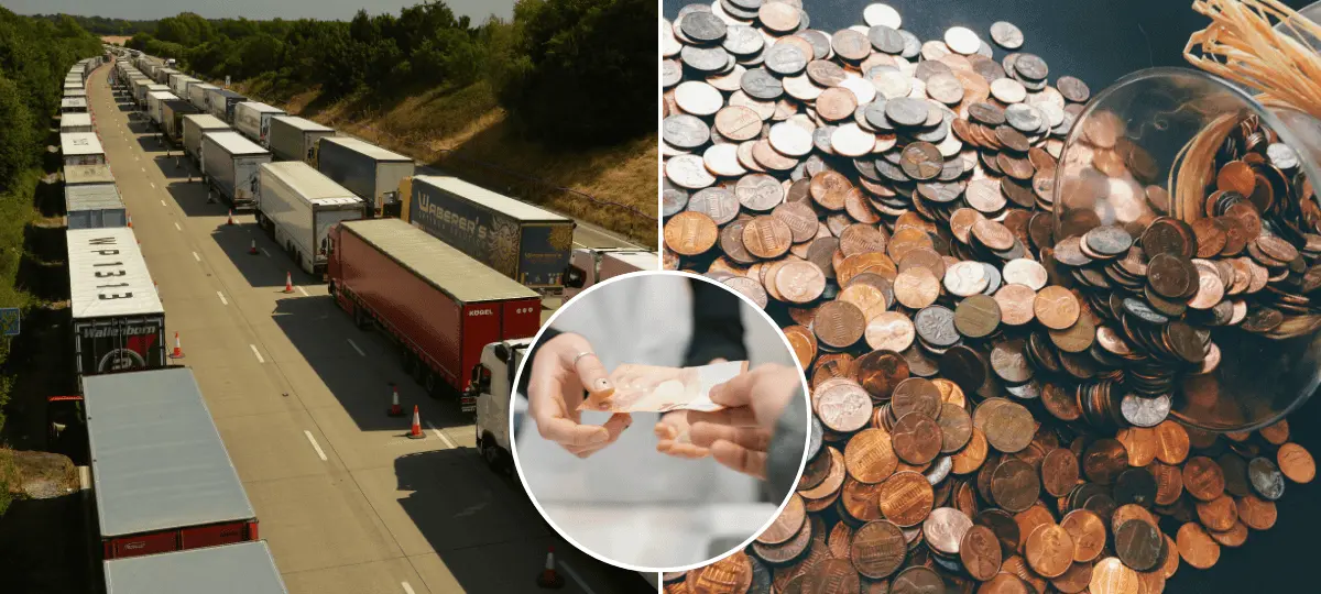 mince, euromince, kamióny