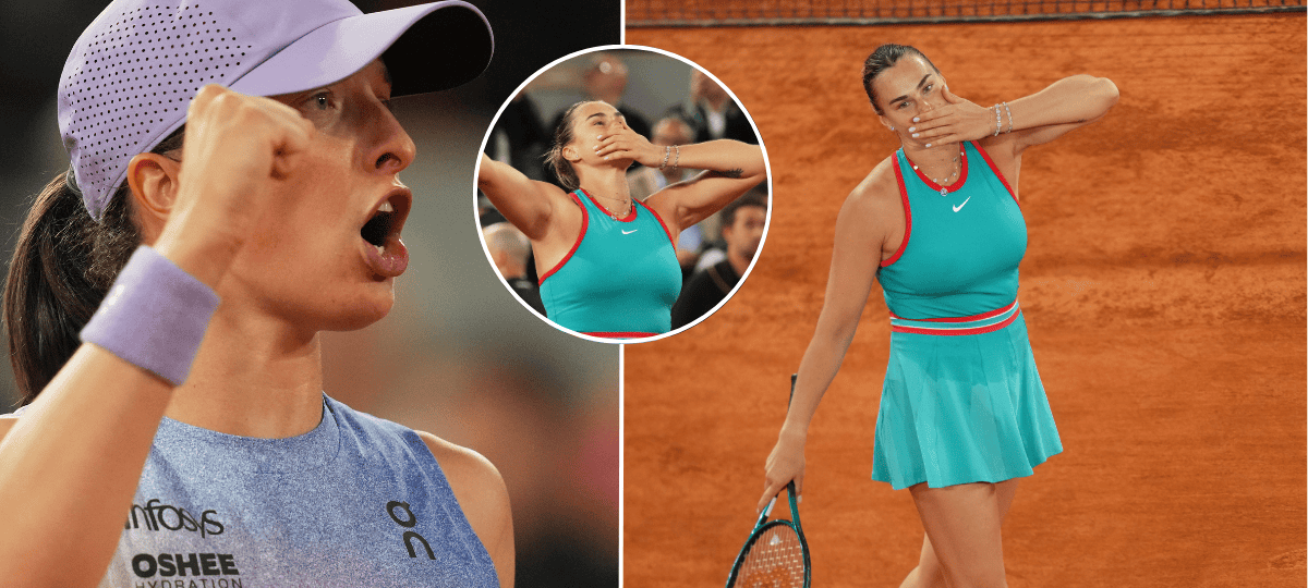 tenis, French Open, Roland Garros, semifinále, Iga Swiatek, Arina Sobolenko
