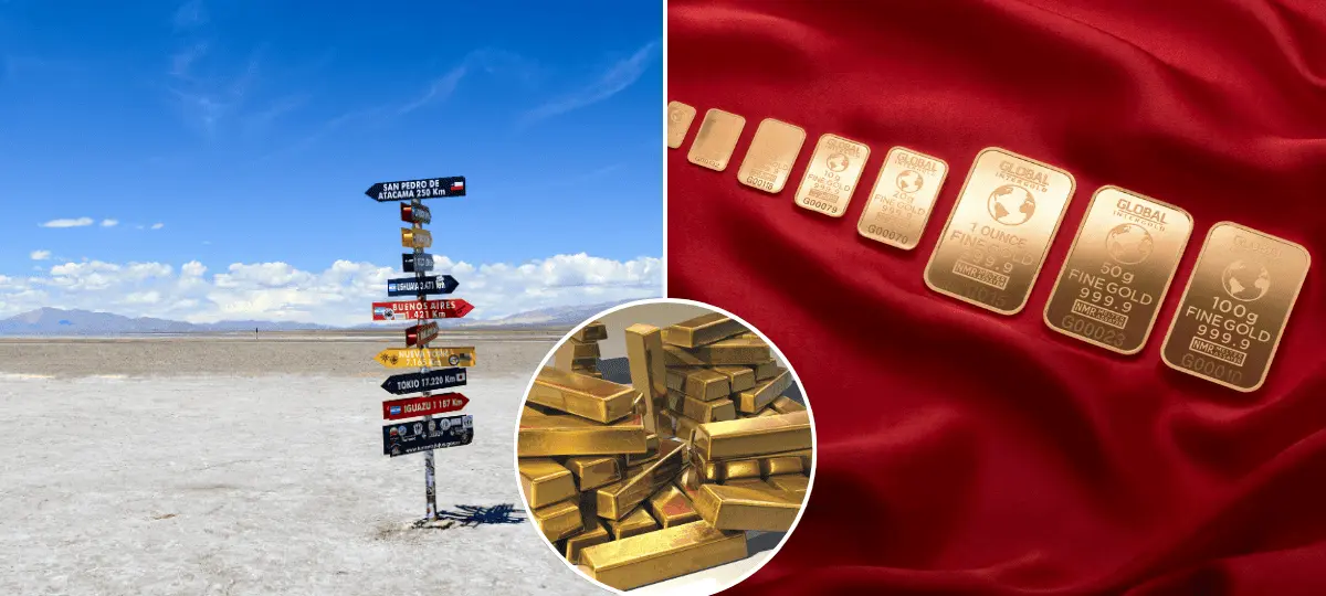 zlato, Argentína, striebro