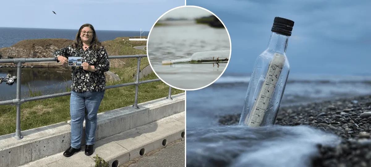 správa vo fľaši, 31 rokov