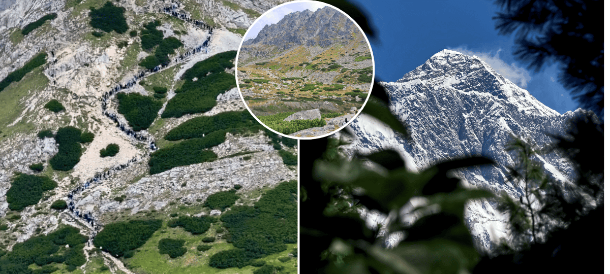 Tatry, zápcha