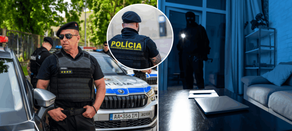 lúpež, záhorie, polícia