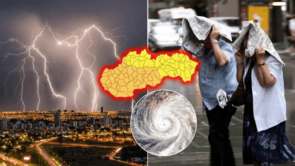 búrka výstraha počasie