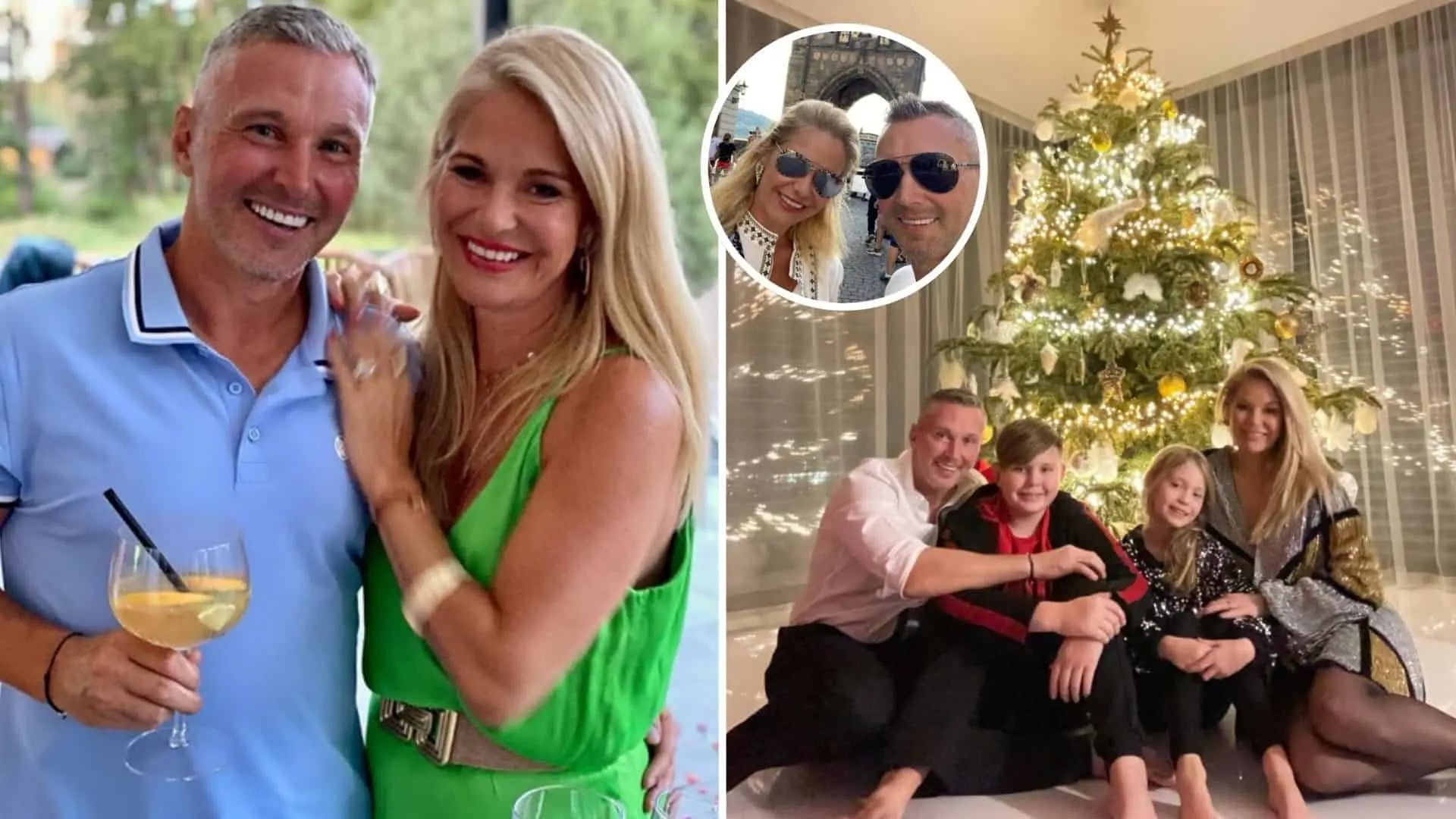 Višnovský s rodinou