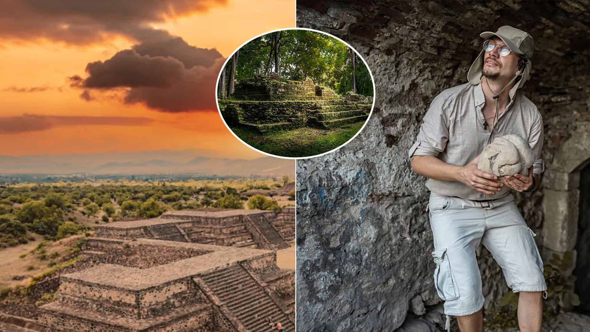 majské mesto archeológ nález