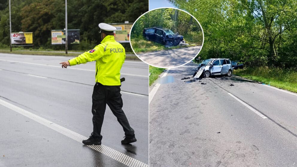 nehoda pri Nitre cabaj-čápor