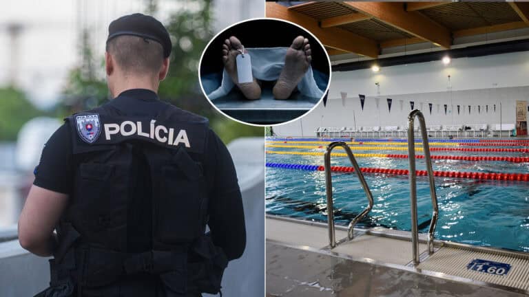 policajt bazén mŕtvola