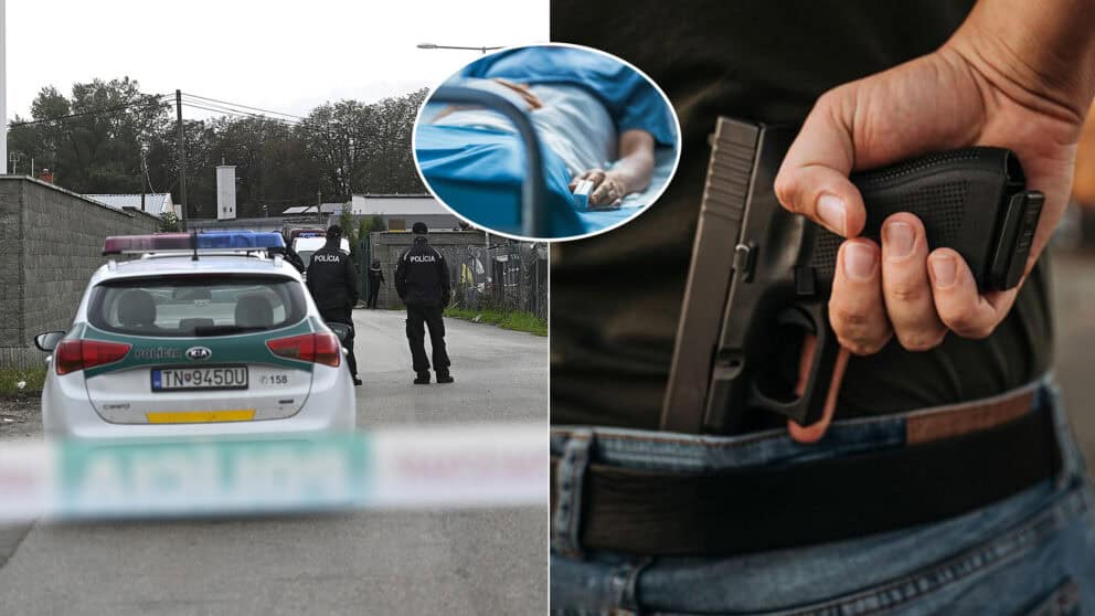 polícia muž zbraň