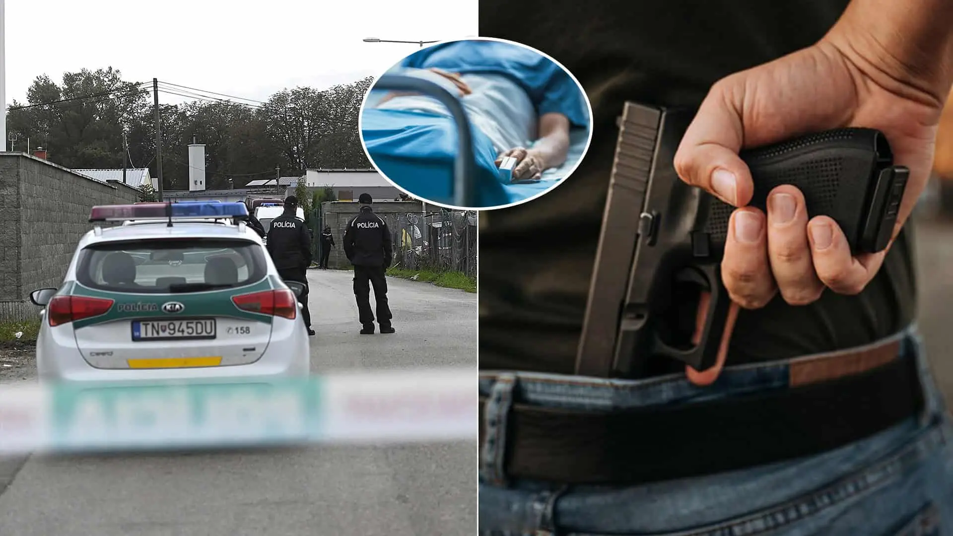 polícia muž zbraň