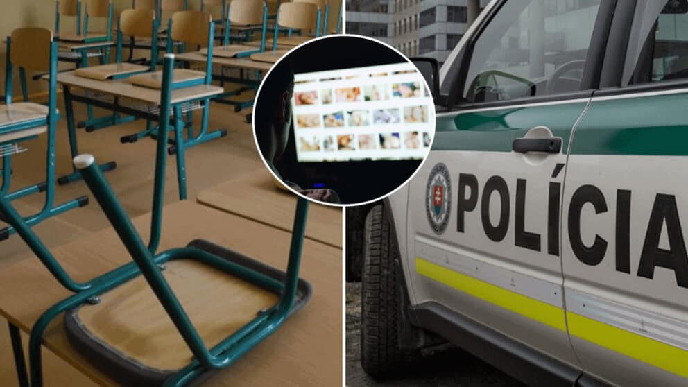 polícia škola porno