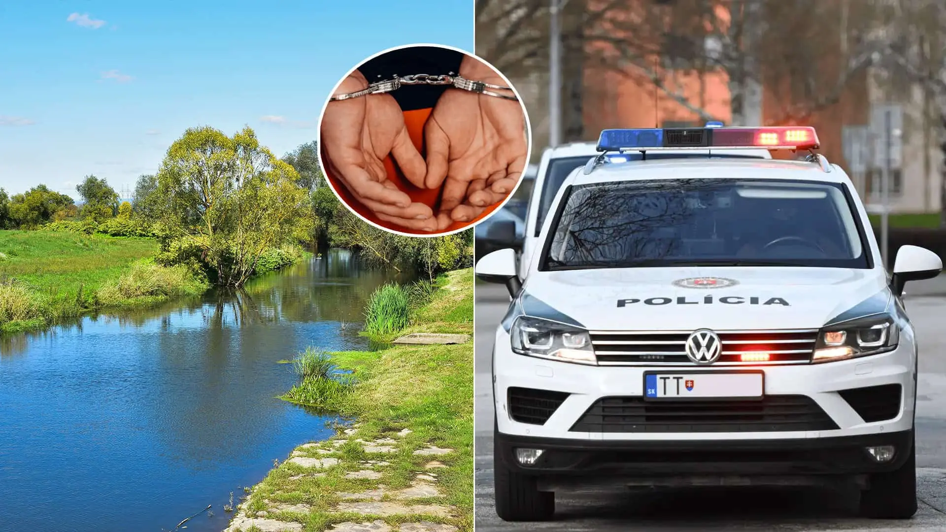 rieka polícia putá