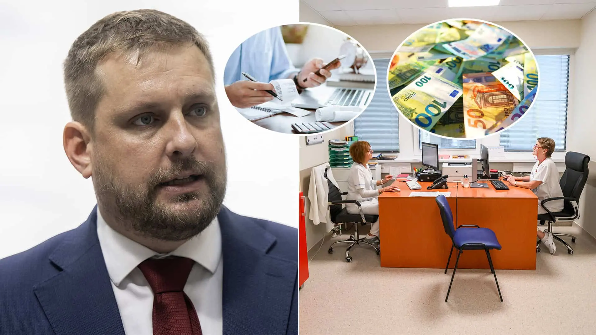 šaško zdravotníctvo ambulancie transakčná daň peniaze