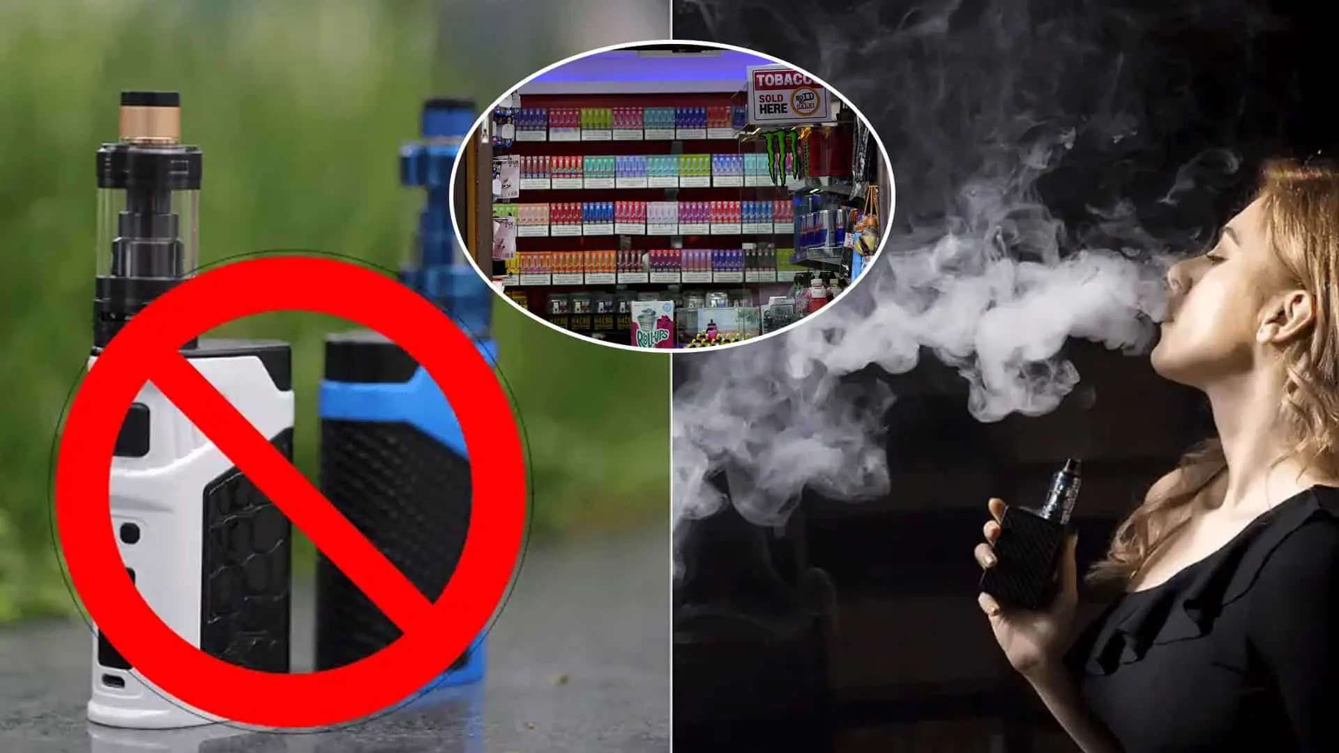 vaping, fajčenie