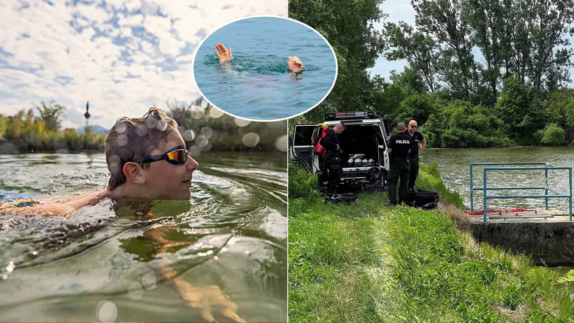 topenie rybník polícia potápači