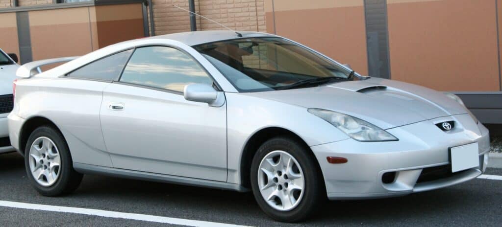Japonská Toyota Celica je vďaka svojmu športovému vzhľadu nezameniteľná, Zdroj: Wikimedia commons