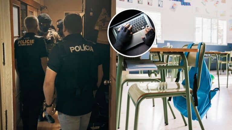 V Dnipre zadržali muža podozrivého z bombových vyhrážok na slovenské a české školy.
