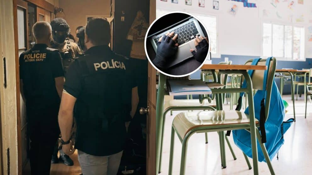 V Dnipre zadržali muža podozrivého z bombových vyhrážok na slovenské a české školy.