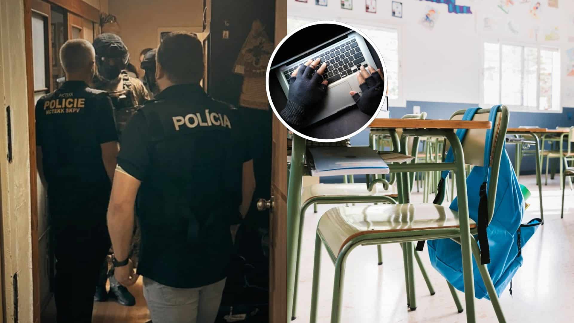 V Dnipre zadržali muža podozrivého z bombových vyhrážok na slovenské a české školy.