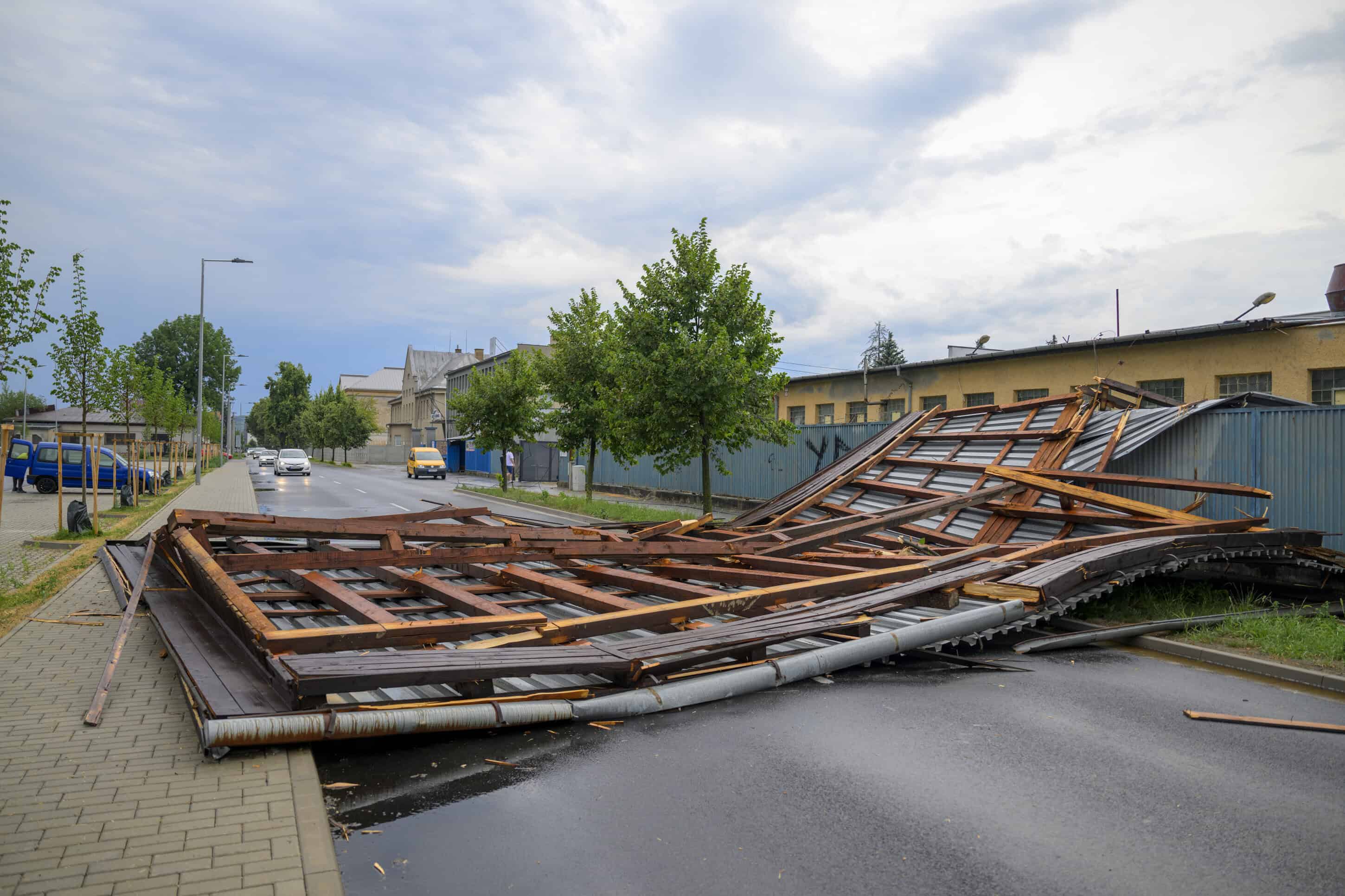 Prešov škody po búrke
