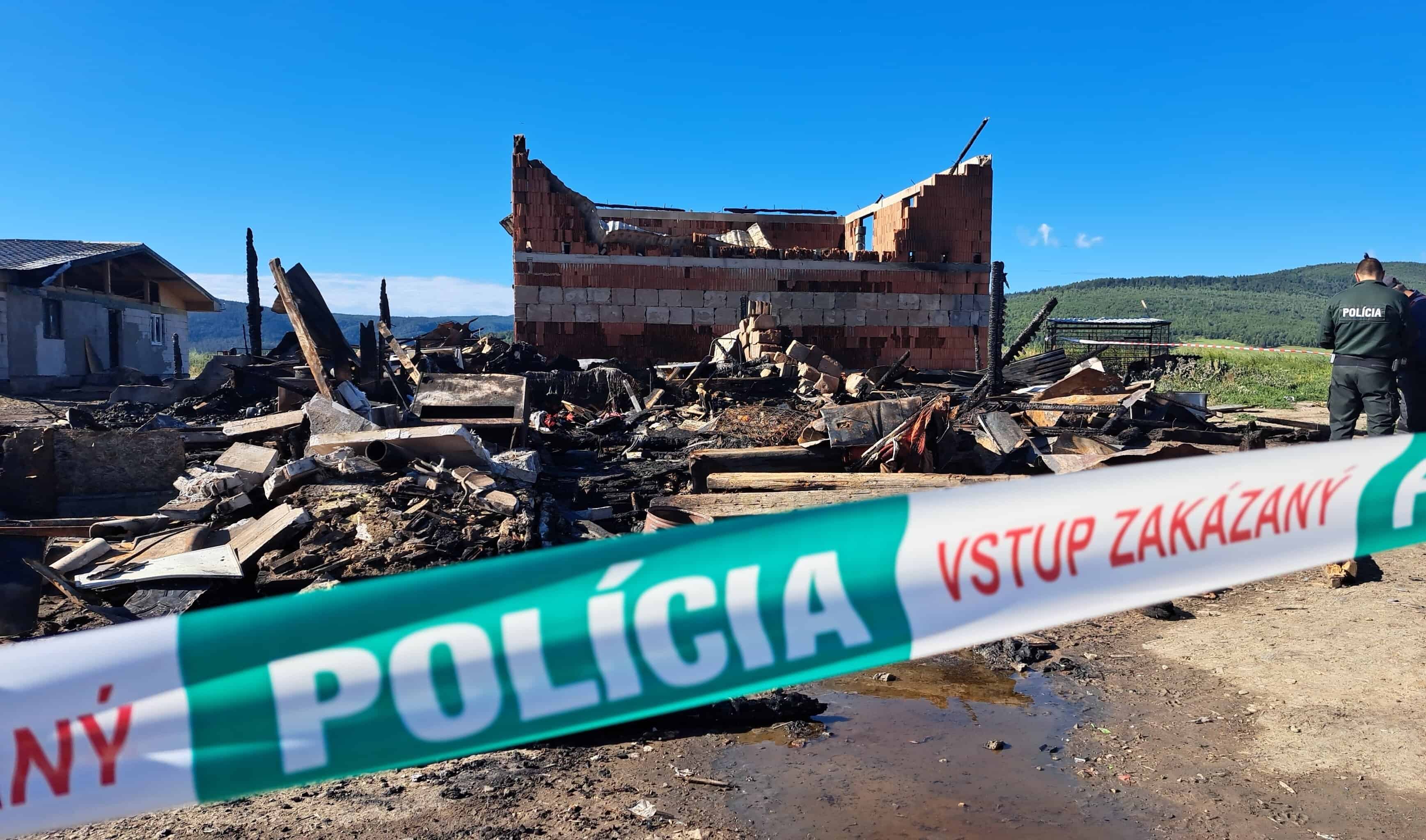 požiar osada Spišský Štiavnik