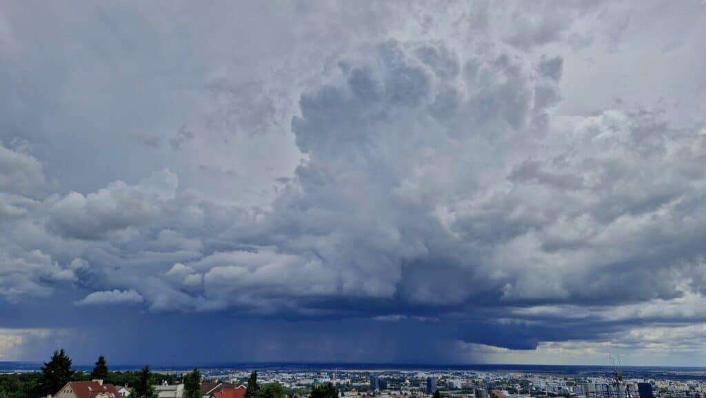 búrky, SHMÚ. meteoradar