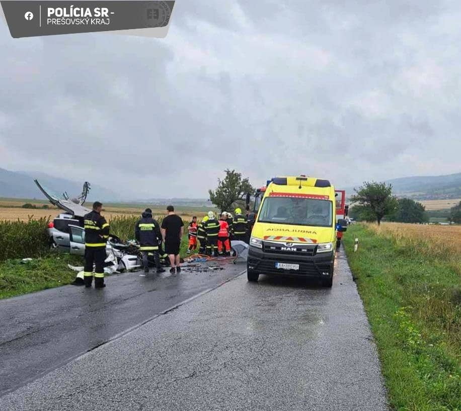nehoda, Spišské Bystré, Kravany