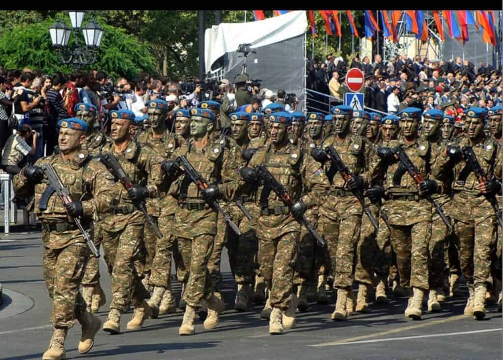 Špeciálne jednotky Arménskej armády. Zdroj: Wikimedia commons
